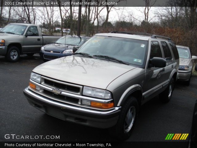 2001 Chevrolet Blazer LS 4x4 in Light Pewter Metallic