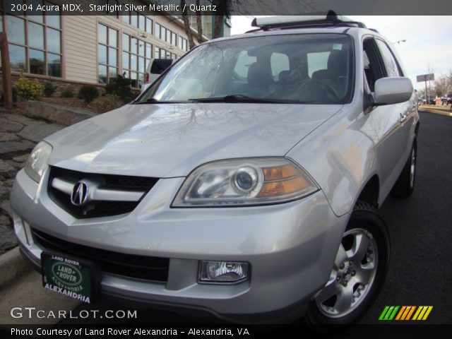 2004 Acura MDX  in Starlight Silver Metallic