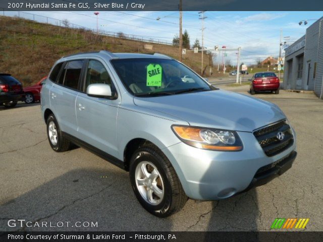 2007 Hyundai Santa Fe GLS in Silver Blue