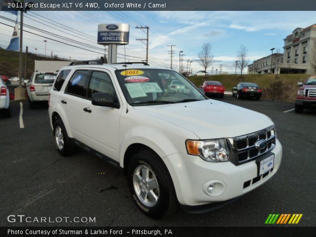 2011 Ford Escape XLT V6 4WD in Oxford White