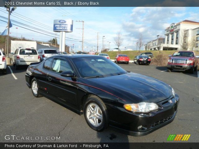 2001 Chevrolet Monte Carlo SS in Black