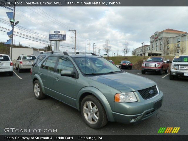 2005 Ford Freestyle Limited AWD in Titanium Green Metallic