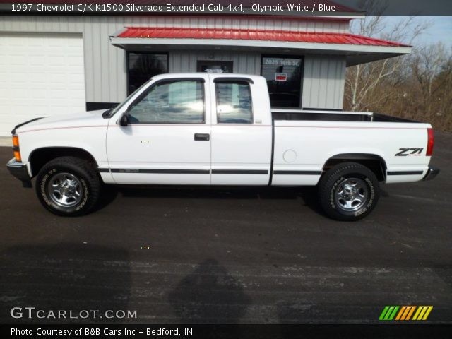 1997 Chevrolet C/K K1500 Silverado Extended Cab 4x4 in Olympic White