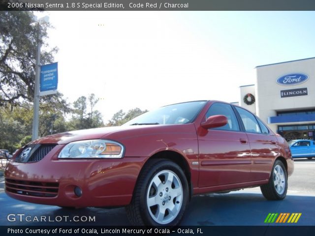 2006 Nissan Sentra 1.8 S Special Edition in Code Red