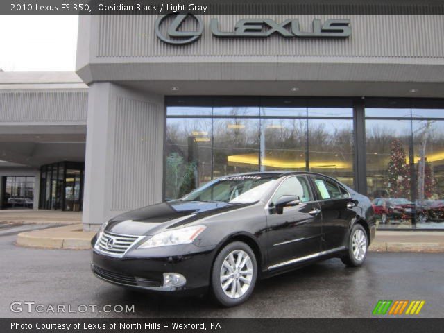 2010 Lexus ES 350 in Obsidian Black