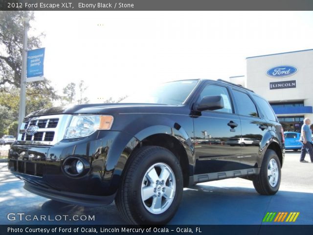 2012 Ford Escape XLT in Ebony Black