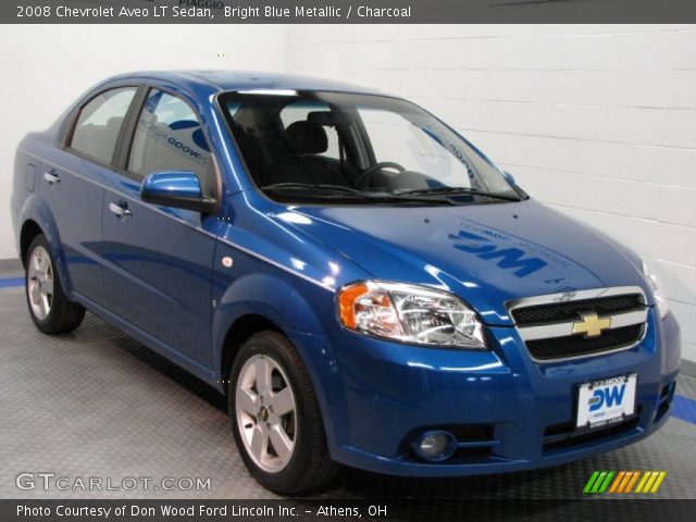 2008 Chevrolet Aveo LT Sedan in Bright Blue Metallic