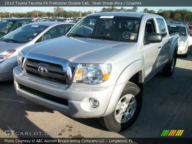 2010 Toyota Tacoma V6 PreRunner Double Cab in Silver Streak Mica