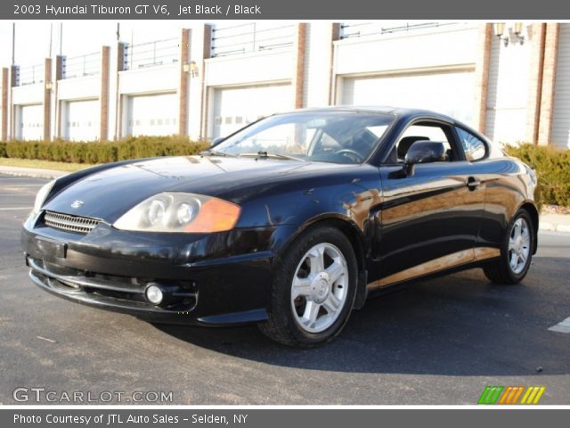 2003 Hyundai Tiburon GT V6 in Jet Black