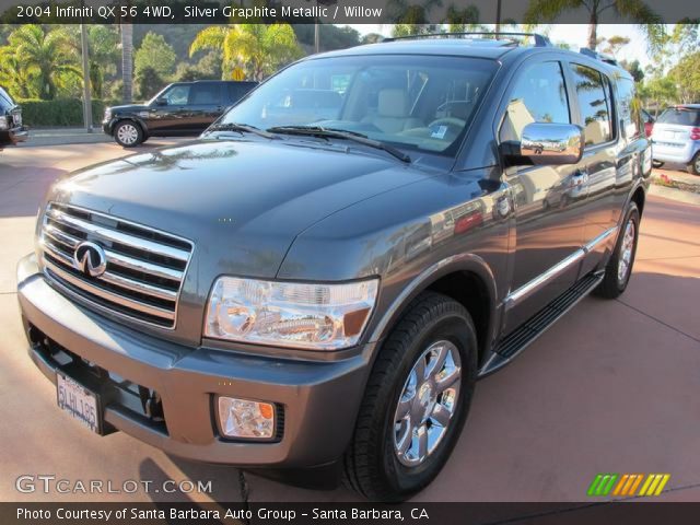 2004 Infiniti QX 56 4WD in Silver Graphite Metallic