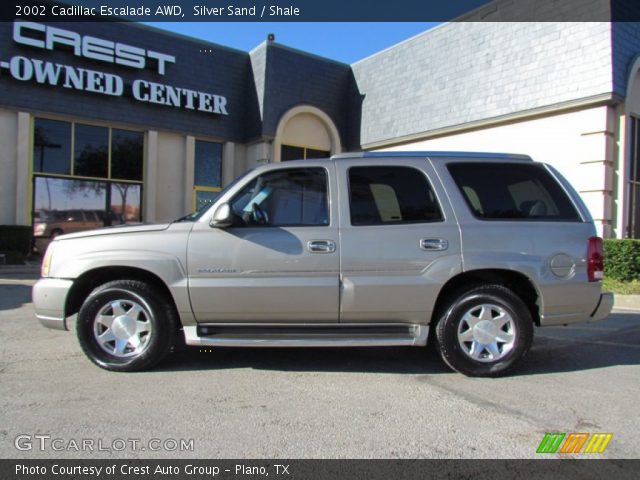 2002 Cadillac Escalade AWD in Silver Sand
