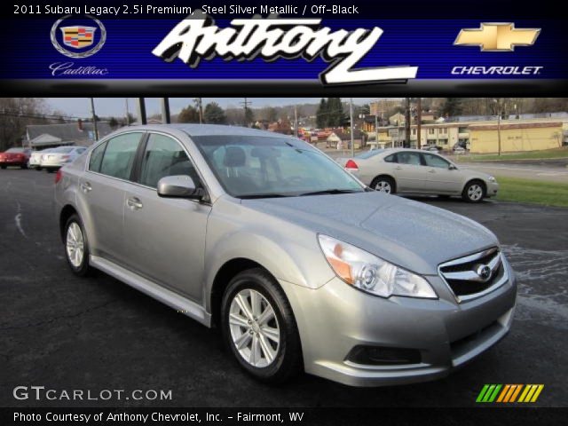 2011 Subaru Legacy 2.5i Premium in Steel Silver Metallic