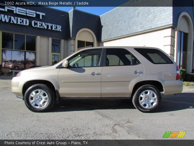 2002 Acura MDX  in Mesa Beige Metallic