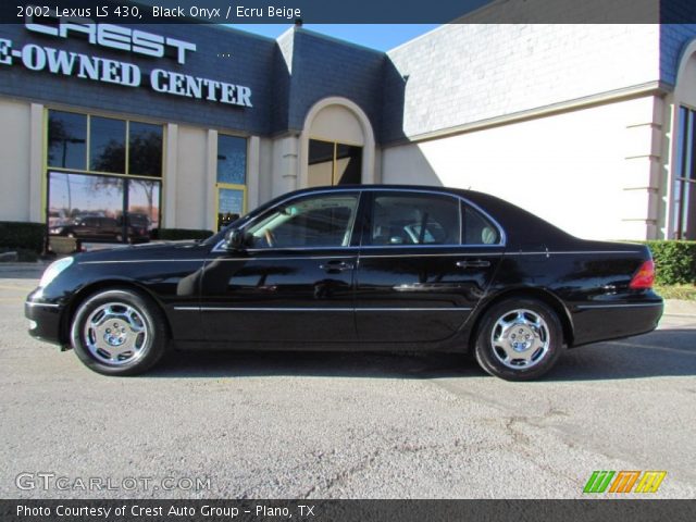 2002 Lexus LS 430 in Black Onyx