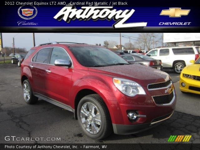 2012 Chevrolet Equinox LTZ AWD in Cardinal Red Metallic