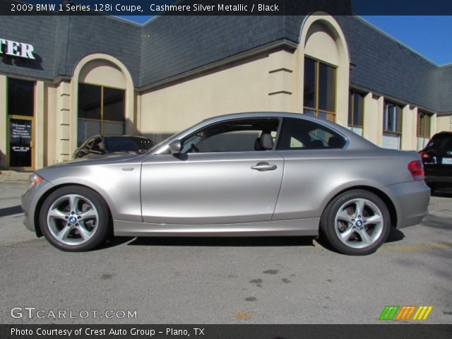 2009 BMW 1 Series 128i Coupe in Cashmere Silver Metallic