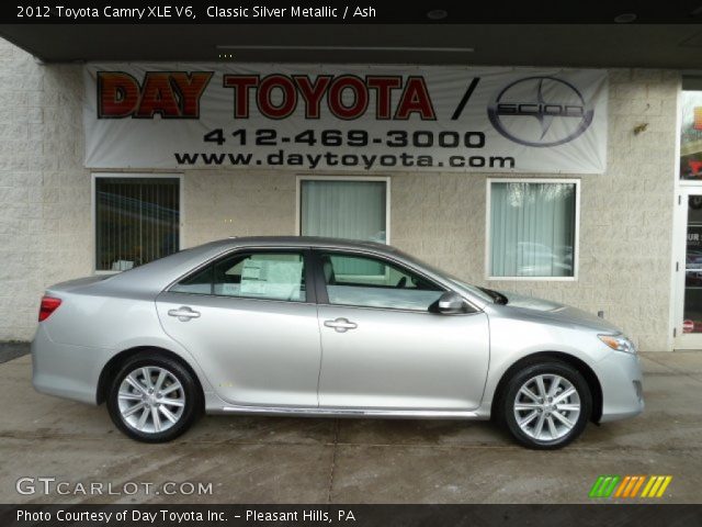 2012 Toyota Camry XLE V6 in Classic Silver Metallic