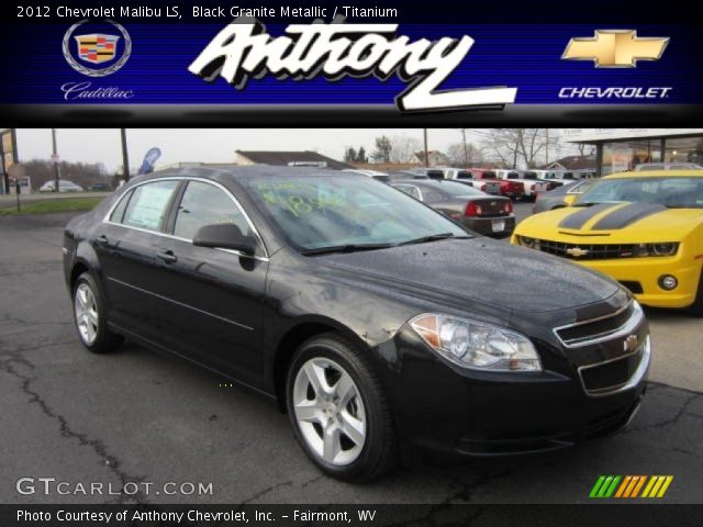 2012 Chevrolet Malibu LS in Black Granite Metallic