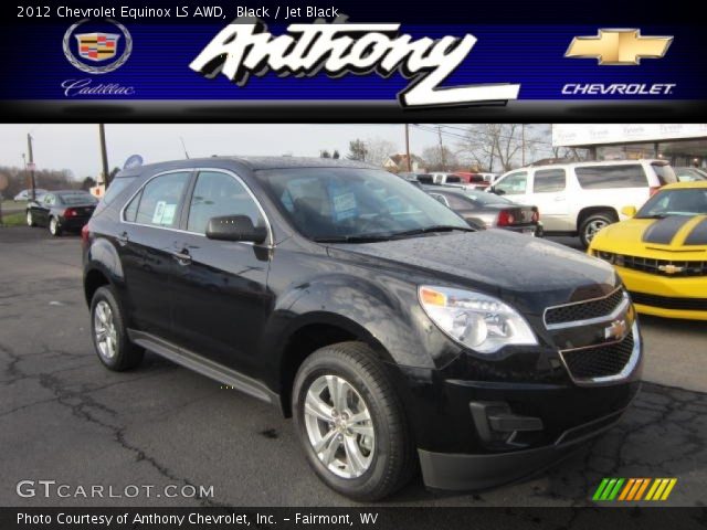 2012 Chevrolet Equinox LS AWD in Black