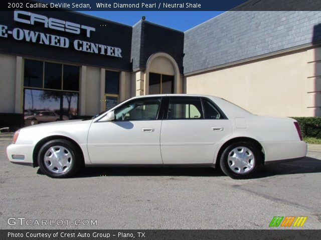 2002 Cadillac DeVille Sedan in White Diamond Pearl