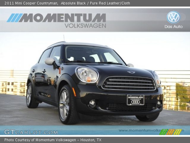 2011 Mini Cooper Countryman in Absolute Black