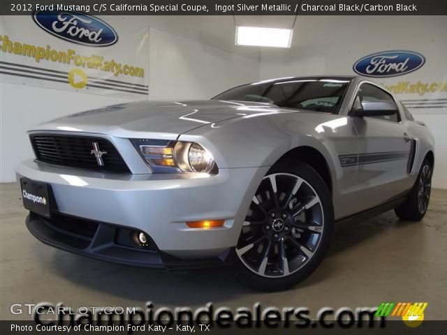 2012 Ford Mustang C/S California Special Coupe in Ingot Silver Metallic