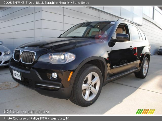 2008 BMW X5 3.0si in Black Sapphire Metallic