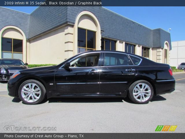 2009 Infiniti M 35 Sedan in Black Obsidian