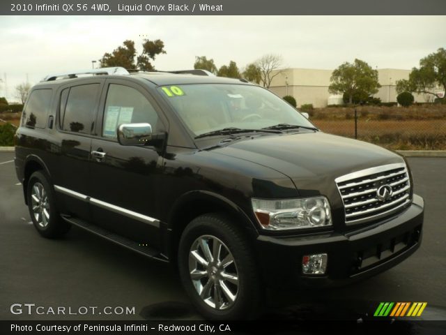 2010 Infiniti QX 56 4WD in Liquid Onyx Black