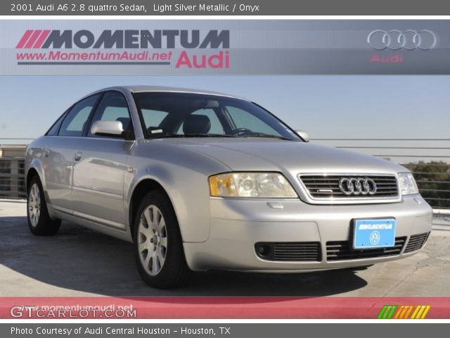 2001 Audi A6 2.8 quattro Sedan in Light Silver Metallic