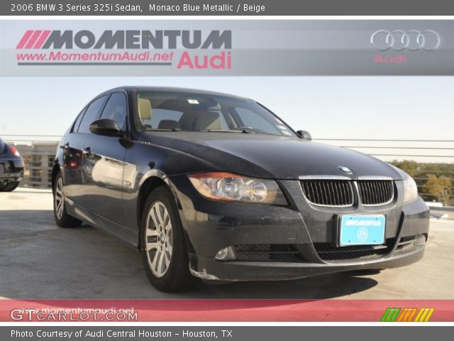 2006 BMW 3 Series 325i Sedan in Monaco Blue Metallic