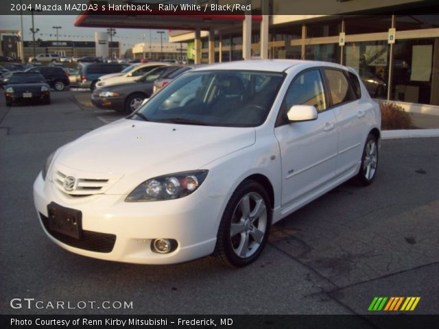 2004 Mazda MAZDA3 s Hatchback in Rally White