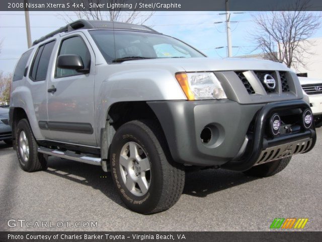 2008 Nissan Xterra S 4x4 in Silver Lightning