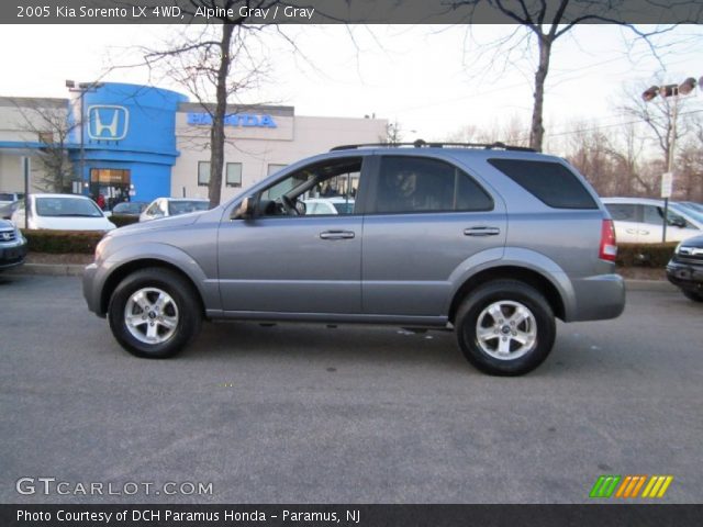 2005 Kia Sorento LX 4WD in Alpine Gray