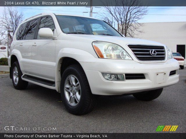 2004 Lexus GX 470 in Blizzard White Pearl