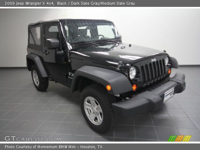 2009 Jeep Wrangler X 4x4 in Black