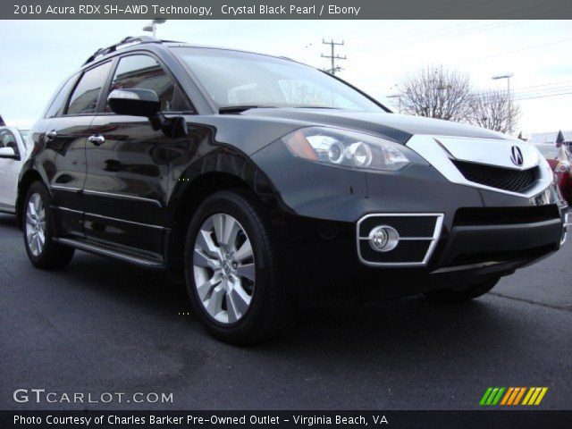 2010 Acura RDX SH-AWD Technology in Crystal Black Pearl