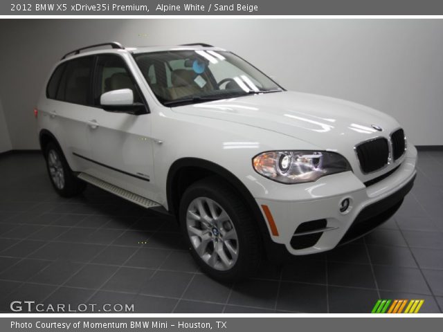 2012 BMW X5 xDrive35i Premium in Alpine White