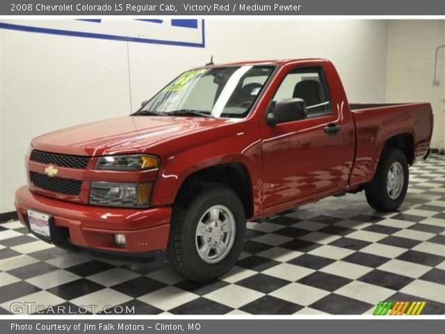 2008 Chevrolet Colorado LS Regular Cab in Victory Red