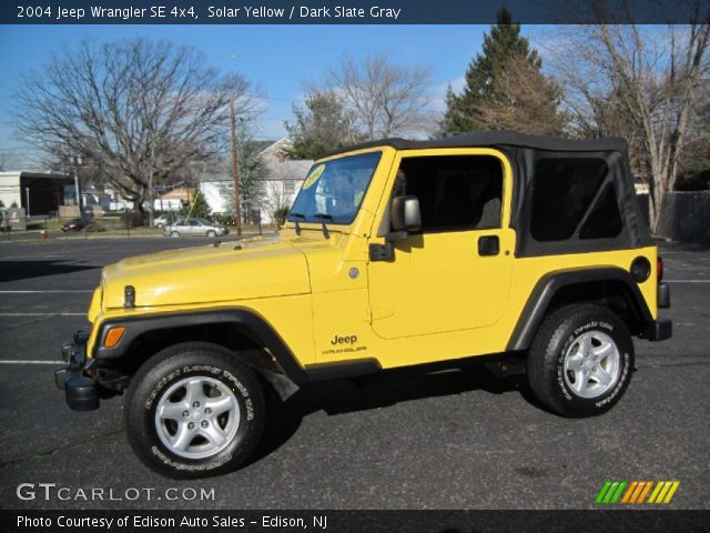 2004 Jeep Wrangler SE 4x4 in Solar Yellow