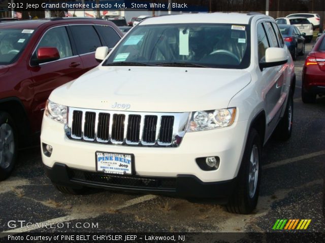 2012 Jeep Grand Cherokee Laredo 4x4 in Stone White