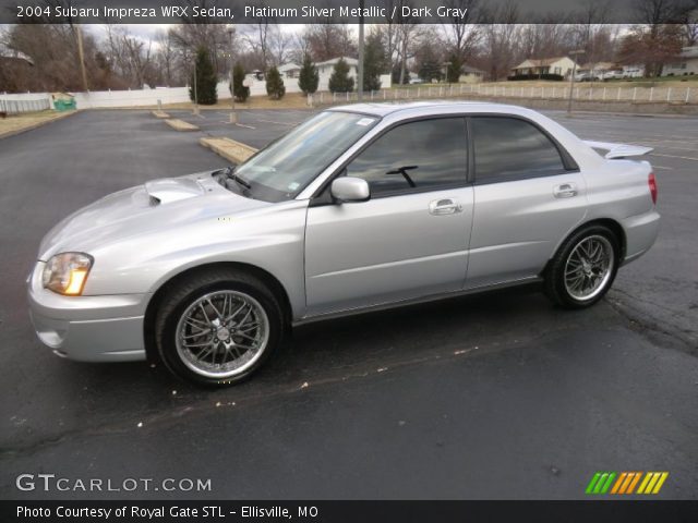 2004 Subaru Impreza WRX Sedan in Platinum Silver Metallic