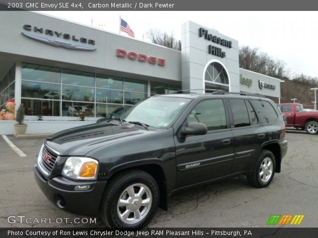 2003 GMC Envoy SLE 4x4 in Carbon Metallic
