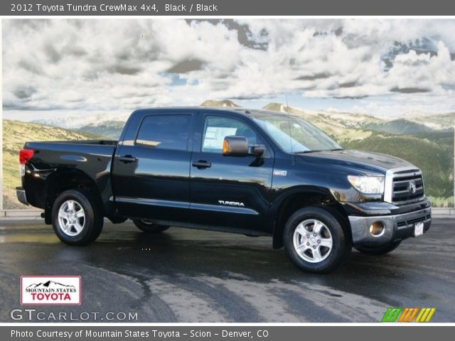 2012 Toyota Tundra CrewMax 4x4 in Black