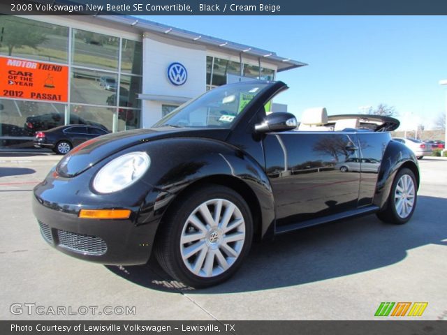 2008 Volkswagen New Beetle SE Convertible in Black