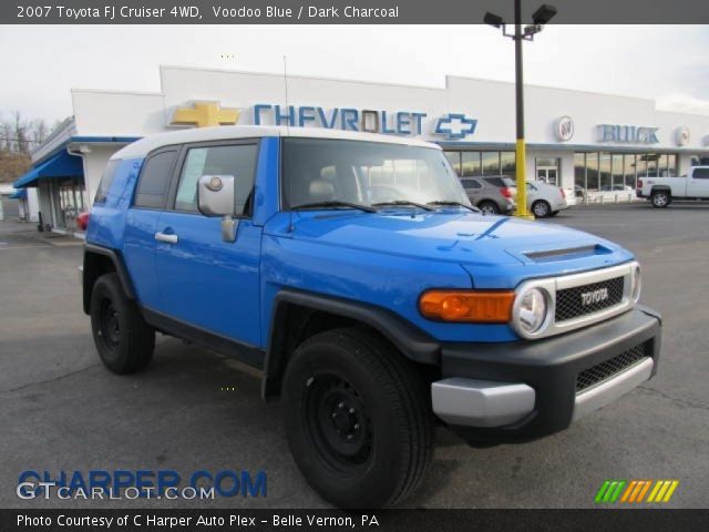 2007 Toyota FJ Cruiser 4WD in Voodoo Blue