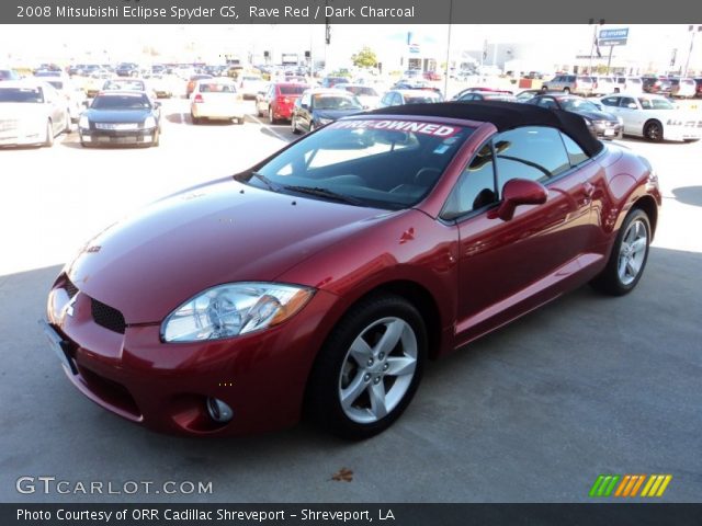 2008 Mitsubishi Eclipse Spyder GS in Rave Red