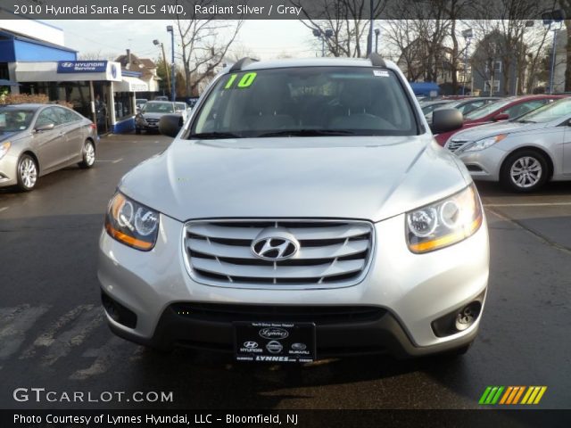 2010 Hyundai Santa Fe GLS 4WD in Radiant Silver