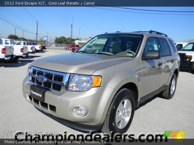 2012 Ford Escape XLT in Gold Leaf Metallic