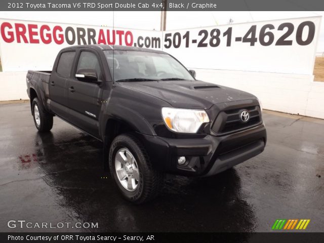 2012 Toyota Tacoma V6 TRD Sport Double Cab 4x4 in Black